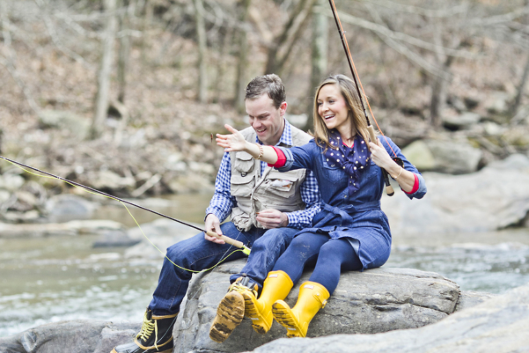 z14_0665 Fishing Lake Canoe Engagement Photo by ENMUSE