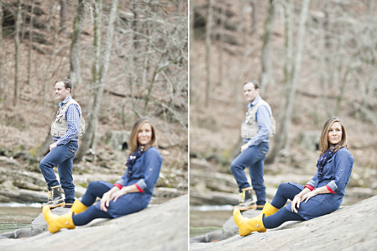 z16_0050 Fishing Lake Canoe Engagement Photo by ENMUSE