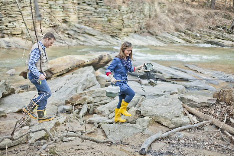 z19_0218 Fishing Lake Canoe Engagement Photo by ENMUSE