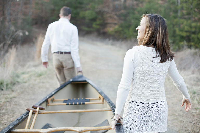 z47_0611 Fishing Lake Canoe Engagement Photo by ENMUSE
