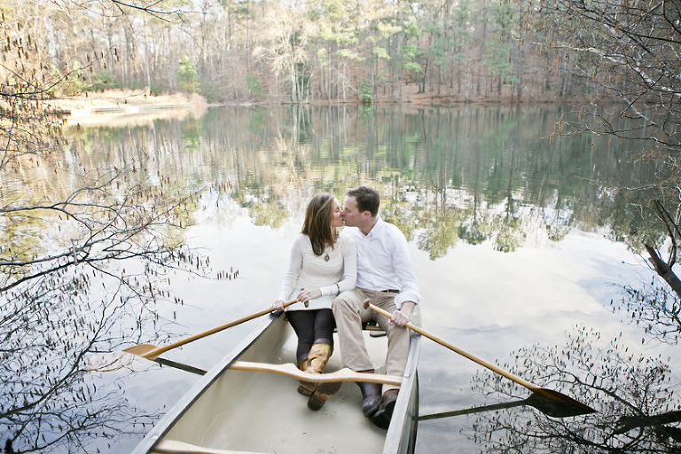 z48_0958 Fishing Lake Canoe Engagement Photo by ENMUSE