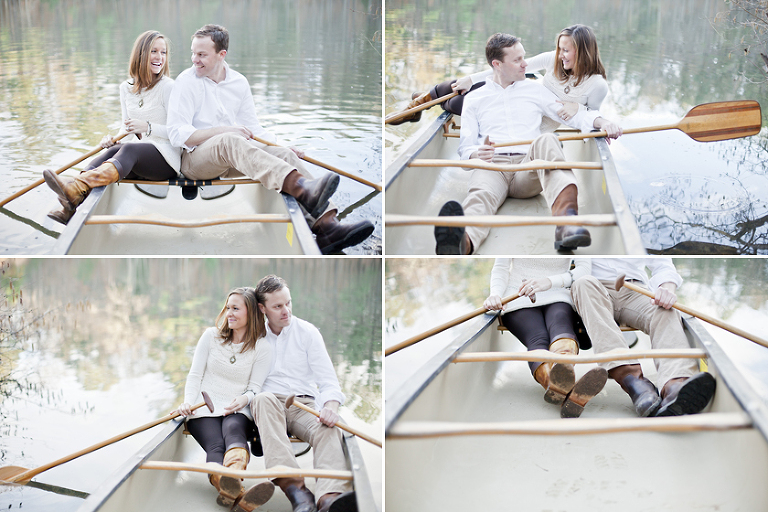 z49_0486 Fishing Lake Canoe Engagement Photo by ENMUSE