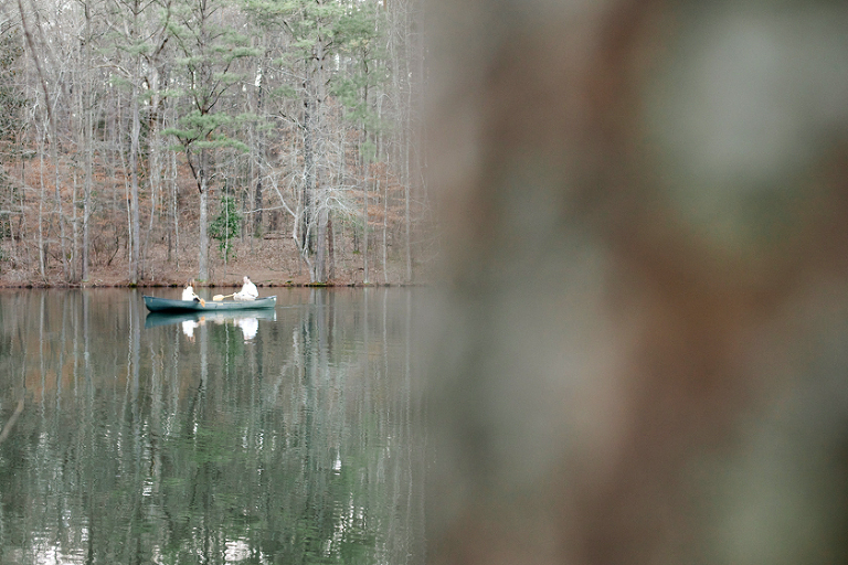 z55_0554 Fishing Lake Canoe Engagement Photo by ENMUSE