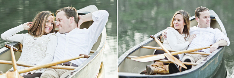z61_0727 Fishing Lake Canoe Engagement Photo by ENMUSE
