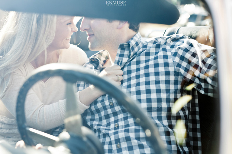 09 Antique Car Atlanta Engagement Photography 0280