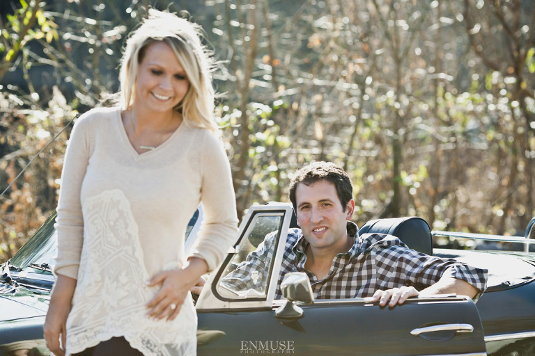 20 Antique Car Atlanta Engagement Photography 0380